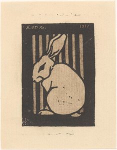 Lapin assis