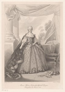Portrait de Maria Theresia de Bourbon