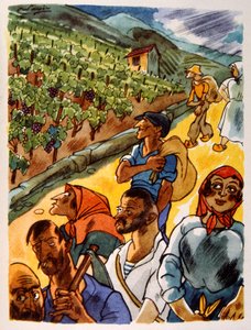 Vignoble français 1944