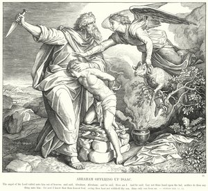 Abraham offrant Isaac