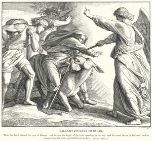 Le Voyage de Balaam vers Balak