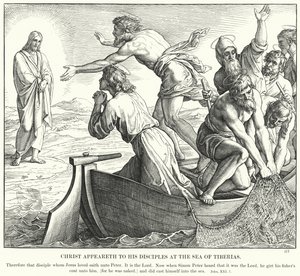 Christ apparaît à ses disciples à la mer de Tibériade