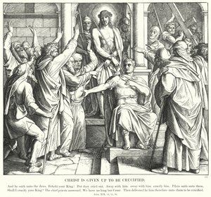 Le Christ est livré pour être crucifié - Julius (after) Schnorr von Carolsfeld