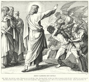 Jésus chasse les démons
