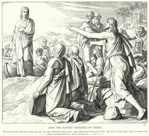 Jean-Baptiste témoigne du Christ
