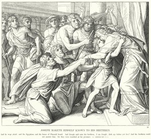Joseph se fait connaître de ses frères - Julius (after) Schnorr von Carolsfeld