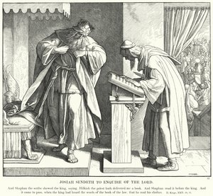 Josias envoie consulter le Seigneur