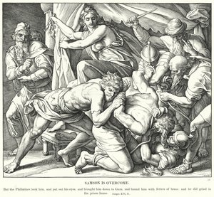 Samson est vaincu - Julius (after) Schnorr von Carolsfeld