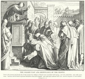 Le Jeûne solennel et la repentance du peuple