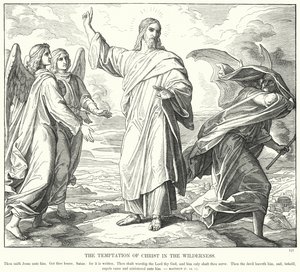 La Tentation du Christ dans le désert