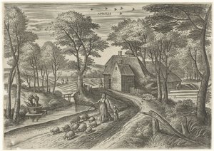 Avril - Julius Goltzius