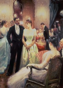 Au Bal - Julius Leblanc Stewart