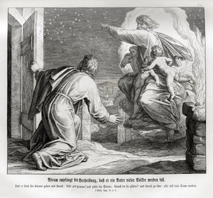 Abraham sera le père de nombreuses nations, Genèse - Julius Schnorr von Carolsfeld