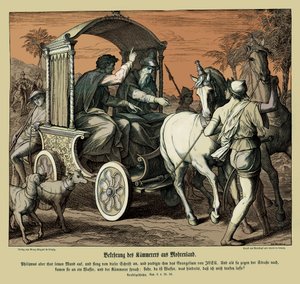 Conversion du chambellan, Actes des Apôtres