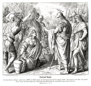 David et Abigail - Julius Schnorr von Carolsfeld