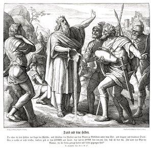 David et les trois vaillants hommes, 2 Samuel
