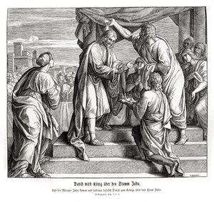 David devient roi de Juda