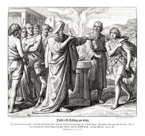 David est oint roi d