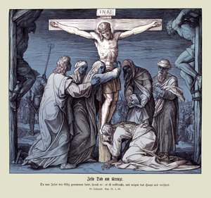 Mort de Jésus sur la croix, Évangile de Jean