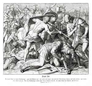 Mort de Saül - Julius Schnorr von Carolsfeld