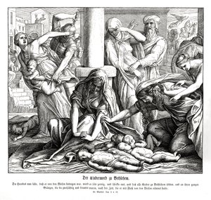 Hérode tue les enfants, Évangile de Matthieu