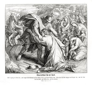 Jacob et Ésaü se réconcilient, Genèse