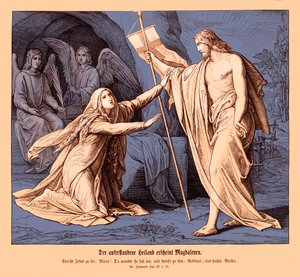 Jésus apparaît à Marie Madeleine, Évangile de Jean