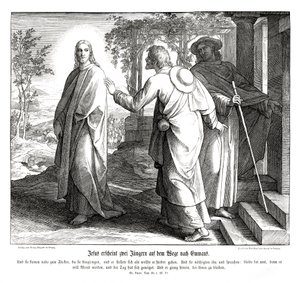 Jésus apparaît à deux disciples