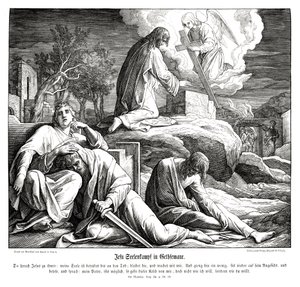 Jésus au jardin de Gethsémani