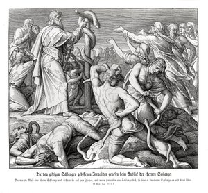 Moïse et le serpent d