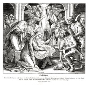 Nativité - Julius Schnorr von Carolsfeld