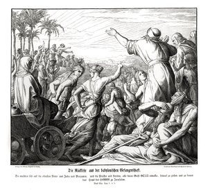 Retour de Babylone, Esdras - Julius Schnorr von Carolsfeld