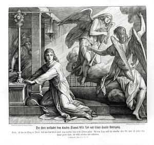 Samuel reçoit la prophétie de la mort d
