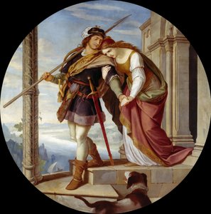 Les adieux de Siegfried à Kriemhild
