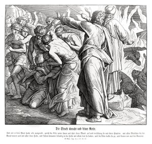 La punition de Koré, Nombres