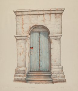 Porte à Mission San Juan