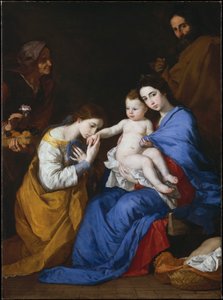 La Sainte Famille avec Sainte Anne et Catherine d