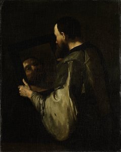 Philosophe avec miroir
