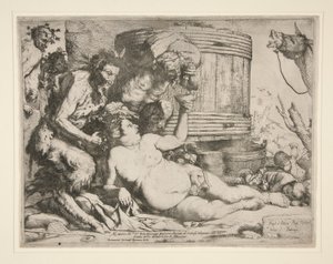 Bacchanale (Silenus ivre)