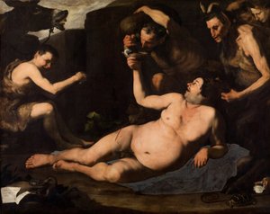 Silenus ivre - Jusepe de Ribera