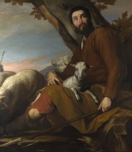 Jacob avec le troupeau de Laban. Probablement 1638