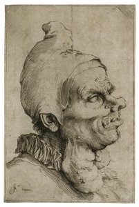 Grande tête grotesque, vers 1622