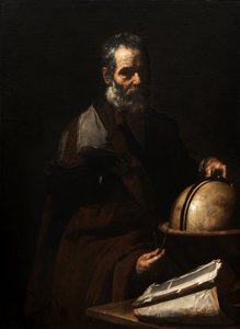 Philosophe avec un globe (Anaxagore ?) - Jusepe de Ribera