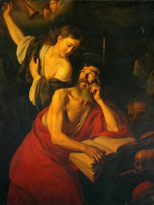 Saint Jérôme visité par les anges