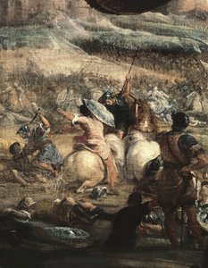 Alaric II à la bataille de Vouillé en 507