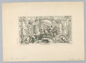 Ornement avec figures