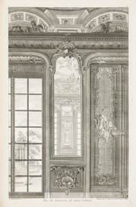 Vue des trumeaux du même cabinet, 3e planche
