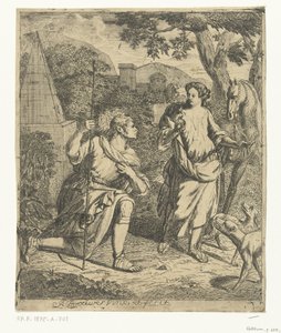 Scène pastorale avec Granida et Daifilo