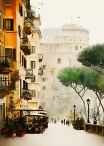 Une vue charmante sur Rome - Justyna Jaszke