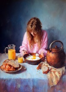 Petit-déjeuner dans le calme - Justyna Jaszke